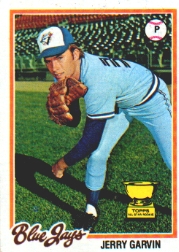 1978 Topps Baseball Cards      419     Jerry Garvin RC
